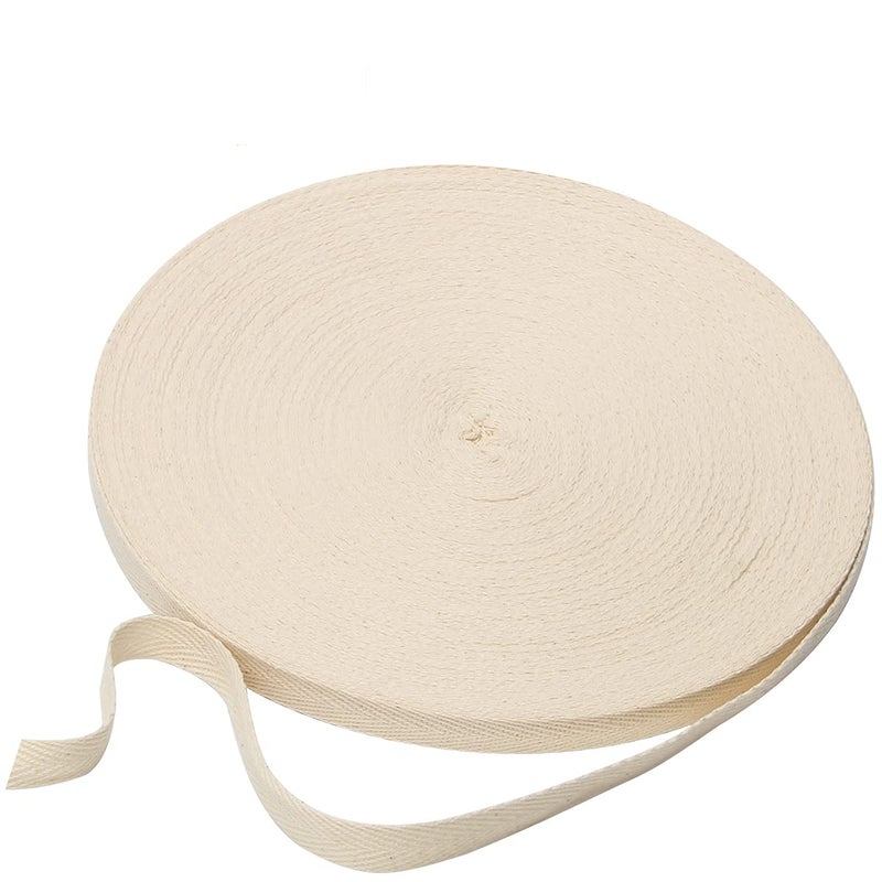 Coitak Cotton Twill Ribbon, 54.7 Yards Binding Ribbon Webbing Tape Trimming for Packing Garment Accessories Handmade DIY - Image 1